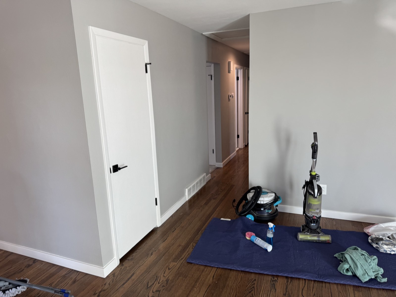 Mid-job at a property in St. Louis